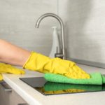 Deep,Cleaning,Service.,Cleaning,Service,Worker,In,Rubber,Protective,Cleaning