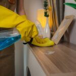 She,Is,Cleaning,Her,Apartment,Every,Weekend,To,Keep,Everything